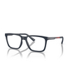 Occhiali da vista Armani Exchange AX3103 8181 matte blue - anteprima prodotto 2/3