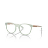 Armani Exchange AX3104 Eyeglasses 8160 shiny opaline azure - product thumbnail 2/3