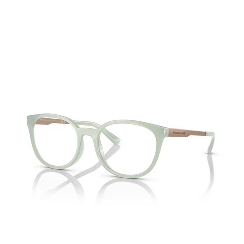 Lunettes de vue Armani Exchange AX3104 8160 shiny opaline azure - 2/3