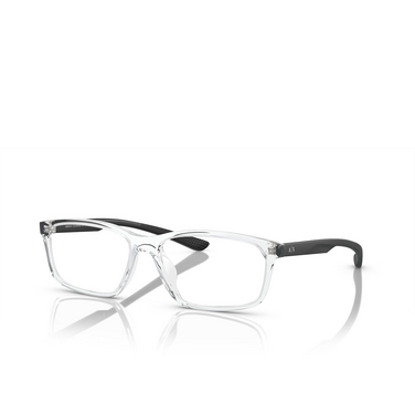 Armani Exchange AX3108U Eyeglasses 8333 shiny crystal - three-quarters view