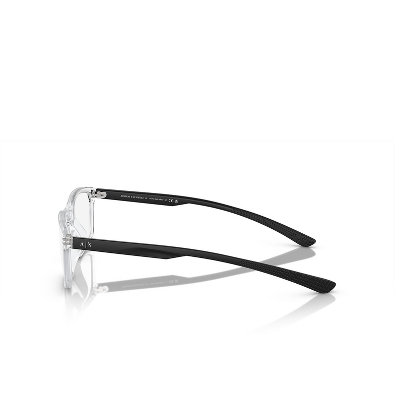 Gafas graduadas Armani Exchange AX3108U 8333 shiny crystal - 3/3