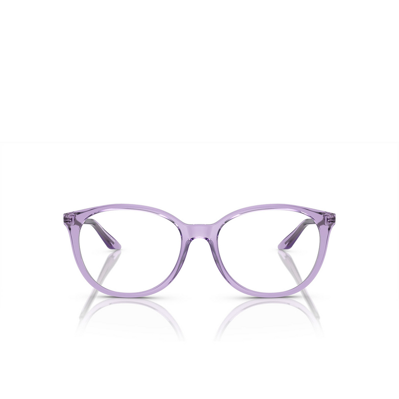 Occhiali da vista Armani Exchange AX3109 8236 shiny transparent violet - 1/3