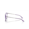 Armani Exchange AX3109 Eyeglasses 8236 shiny transparent violet - product thumbnail 3/3