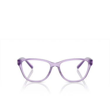 Gafas graduadas Armani Exchange AX3111U 8236 shiny transparent violet - Vista delantera