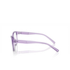 Armani Exchange AX3111U Korrektionsbrillen 8236 shiny transparent violet - Produkt-Miniaturansicht 3/3