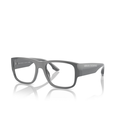 Lunettes de vue Armani Exchange AX3112U 8355 metallised black - Vue trois quarts