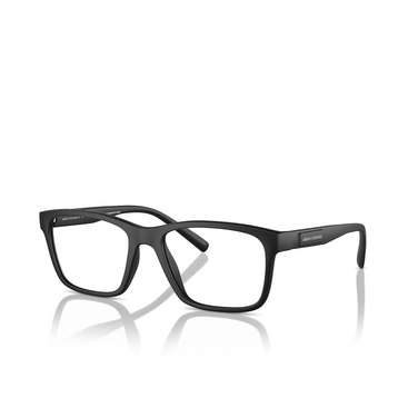 Armani Exchange AX3114 Eyeglasses 8078 matte black - three-quarters view