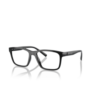 Armani Exchange AX3114 Eyeglasses 8158 shiny black - three-quarters view