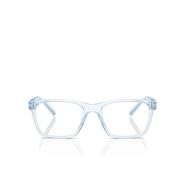 Gafas graduadas Armani Exchange AX3114 8345 shiny transparent blue - Vista delantera