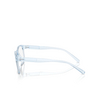 Gafas graduadas Armani Exchange AX3114 8345 shiny transparent blue - Miniatura del producto 3/3