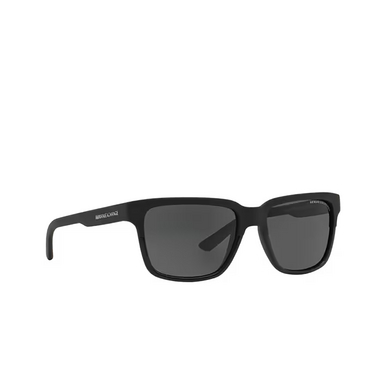 Armani Exchange AX4026S Sunglasses 812287 matte & shiny brown - three-quarters view