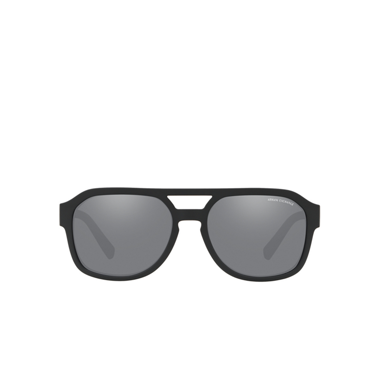 Occhiali da sole Armani Exchange AX4074S 80786G matte black - 1/3