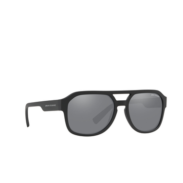 Armani Exchange AX4074S Sunglasses 80786G matte black - three-quarters view