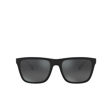 Armani Exchange AX4080S Sunglasses 80786G matte black - front view