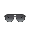 Occhiali da sole Armani Exchange AX4104S 80788G matte black - anteprima prodotto 1/3