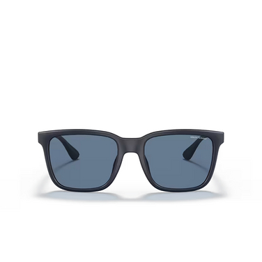 Lunettes de soleil Armani Exchange AX4112SU 818180 matte black - Vue de face