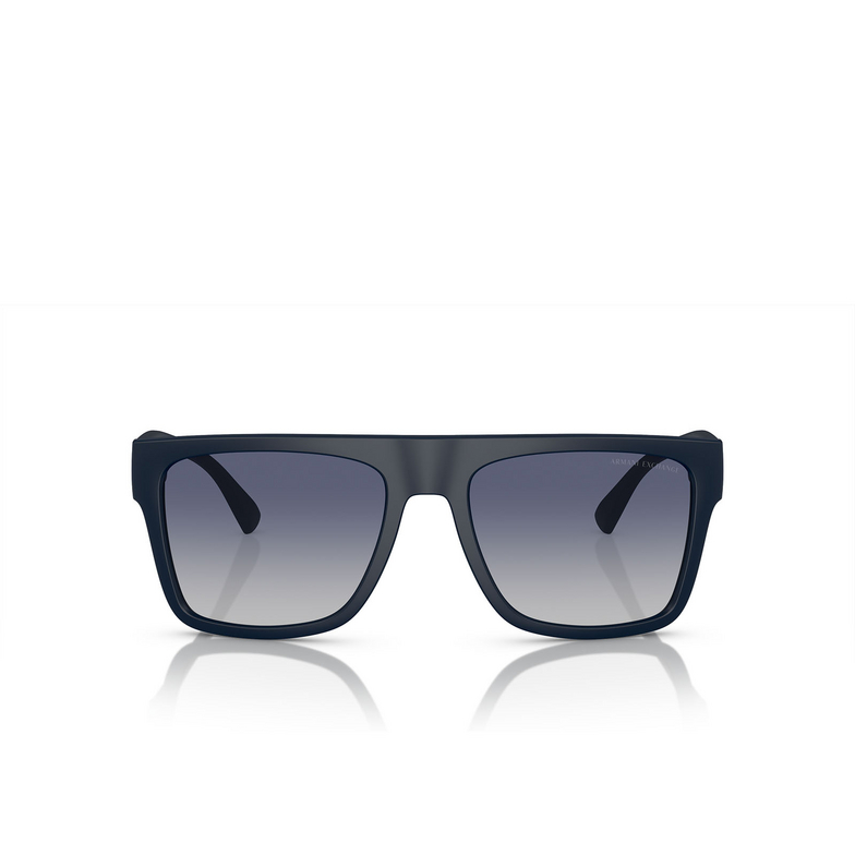 Lunettes de soleil Armani Exchange AX4113S 81814L matte blue - 1/3