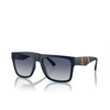 Armani Exchange AX4113S Sunglasses 81814L matte blue - product thumbnail 2/3