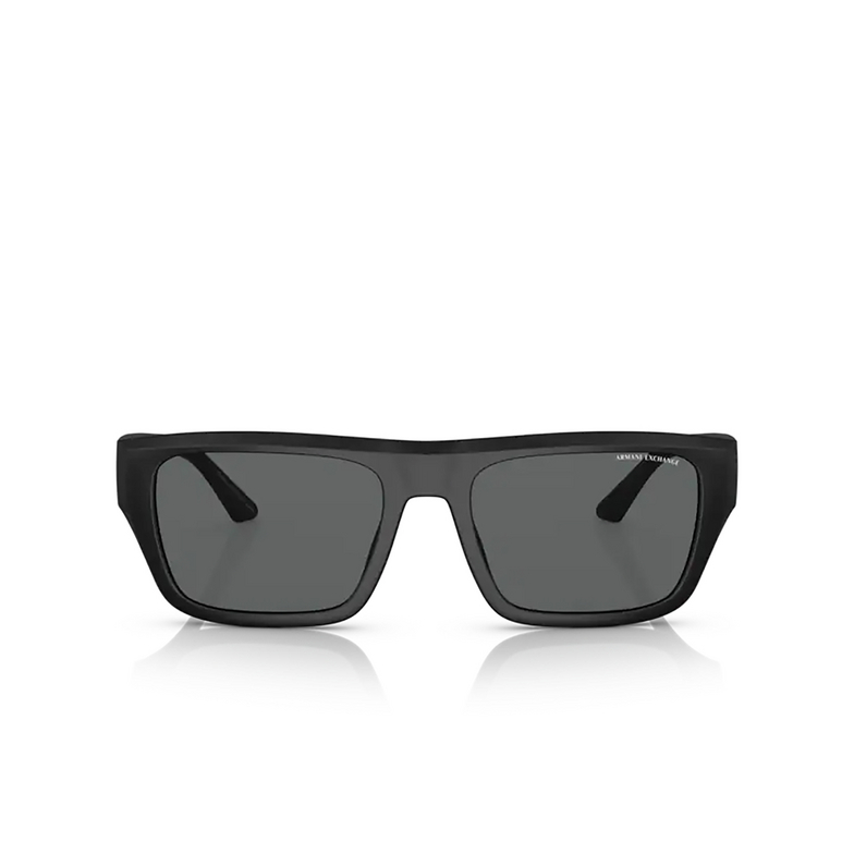 Gafas de sol Armani Exchange AX4124SU 807887 matte black - 1/3