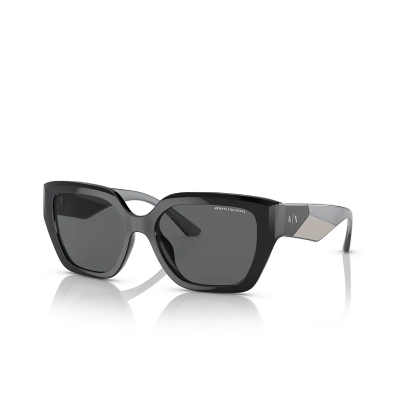 Gafas de sol Armani Exchange AX4125SU 815887 shiny black - 2/3