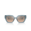 Gafas de sol Armani Exchange AX4125SU 82408Z shiny transparent azure - Miniatura del producto 1/3