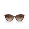 Armani Exchange AX4127S Sonnenbrillen 824113 shiny transparent red - Produkt-Miniaturansicht 1/3