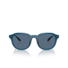 Gafas de sol Armani Exchange AX4129SU 818780 shiny transparent blue - Miniatura del producto 1/3