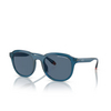 Gafas de sol Armani Exchange AX4129SU 818780 shiny transparent blue - Miniatura del producto 2/3