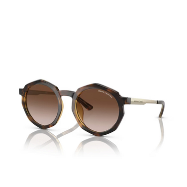 Armani Exchange AX4132SU Sunglasses 821313 shiny havana - three-quarters view