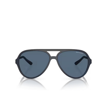 Lunettes de soleil Armani Exchange AX4133S 818180 matte blue - Vue de face