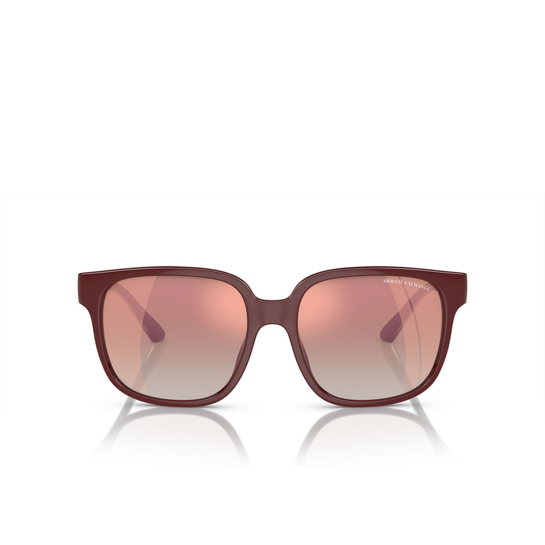 Gafas de sol Armani Exchange AX4136SU 82986F shiny bordeaux - 1/3