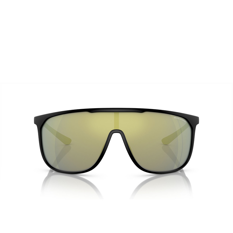 Occhiali da sole Armani Exchange AX4137SU 8078/2 matte black - 1/3