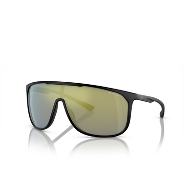 Gafas de sol Armani Exchange AX4137SU 8078/2 matte black - Vista tres cuartos