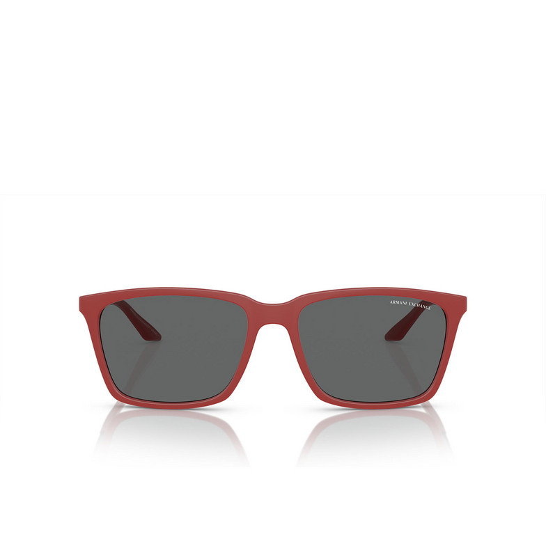 Lunettes de soleil Armani Exchange AX4138S 817487 matte red - 1/3