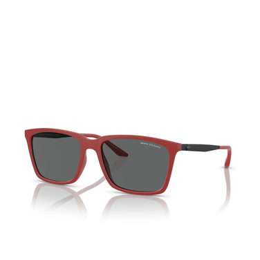 Armani Exchange AX4138S Sunglasses 817487 matte red - three-quarters view