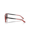 Gafas de sol Armani Exchange AX4138S 817487 matte red - Miniatura del producto 3/3