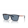 Occhiali da sole Armani Exchange AX4138S 81812V matte blue - anteprima prodotto 2/3