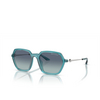 Occhiali da sole Armani Exchange AX4139SU 82374S shiny transparent petroleum - anteprima prodotto 2/3