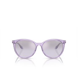 Armani Exchange AX4140S Sunglasses 82367P shiny transparent violet