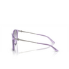 Occhiali da sole Armani Exchange AX4140S 82367P shiny transparent violet - anteprima prodotto 3/3