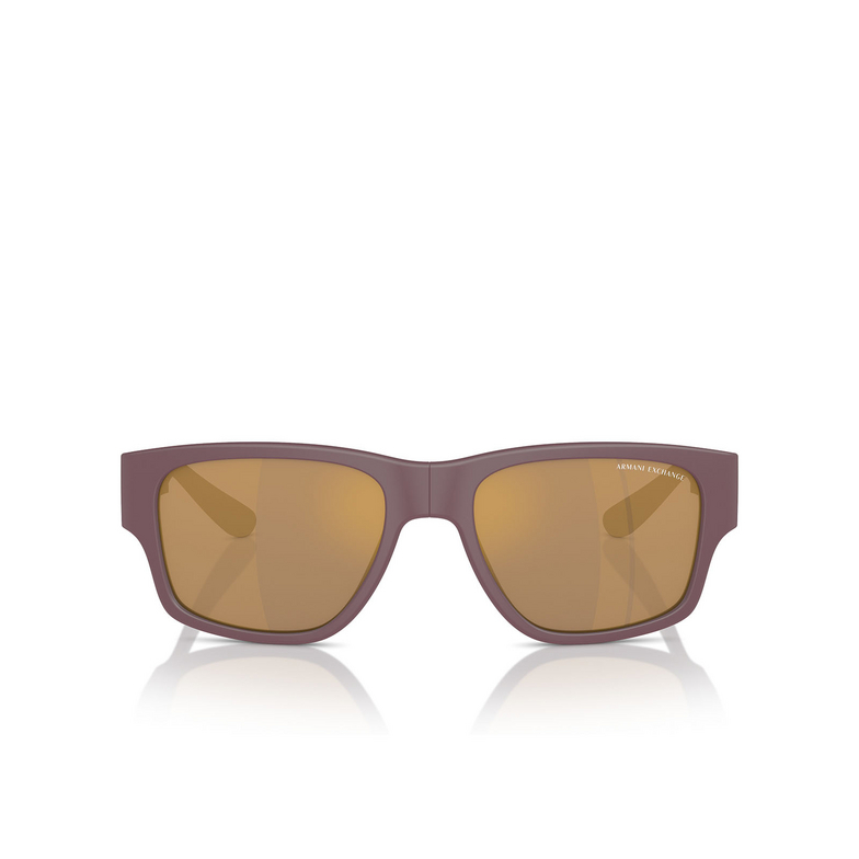 Lunettes de soleil Armani Exchange AX4141SU 8347F9 matte bordeaux - 1/3