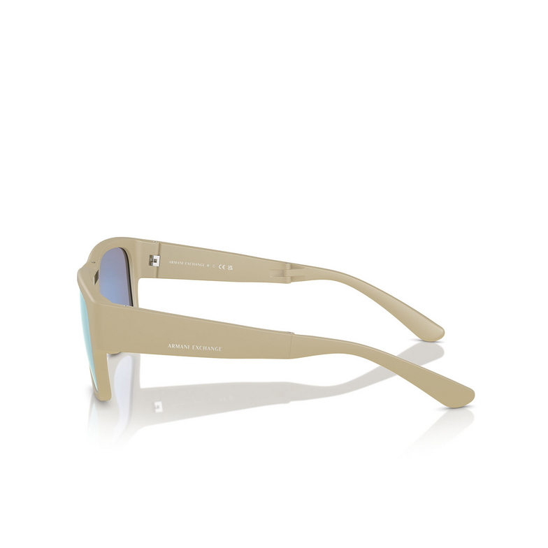 Lunettes de soleil Armani Exchange AX4141SU 8348/2 matte beige - 3/3