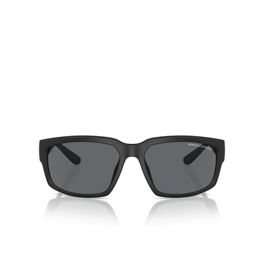 Lunettes de soleil Armani Exchange AX4142SU 807887 matte black - Vue de face