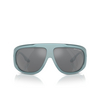 Armani Exchange AX4143SU Sunglasses 83526G metalized light blue / grey - product thumbnail 1/3