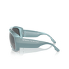 Armani Exchange AX4143SU Sunglasses 83526G metalized light blue / grey - product thumbnail 3/3