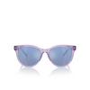 Armani Exchange AX4144SU Sunglasses 82361U shiny transparent violet - product thumbnail 1/3