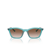 Lunettes de soleil Armani Exchange AX4146SU 835113 shiny transparent green - Vignette du produit 1/3