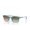 Lunettes de soleil Armani Exchange AX4146SU 835113 shiny transparent green - Vignette du produit 2/3