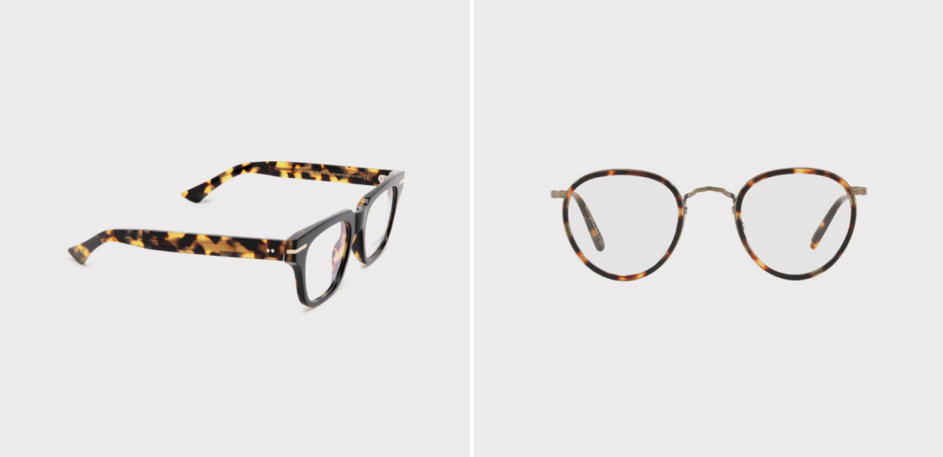 Lunettes écaille de tortue pour hommes