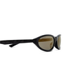 Balenciaga BB0007S Sunglasses 010 black - product thumbnail 3/5